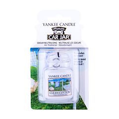 Osvežilci za vozilo Yankee Candle Clean Cotton Car Jar 1 kos