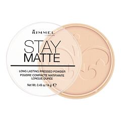 Puder v prahu Rimmel London Stay Matte 14 g 003 Peach Glow