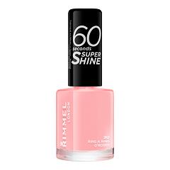 Lak za nohte Rimmel London 60 Seconds Super Shine 8 ml 262 Ring A Ring O´Roses