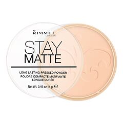 Puder v prahu Rimmel London Stay Matte 14 g 006 Warm Beige