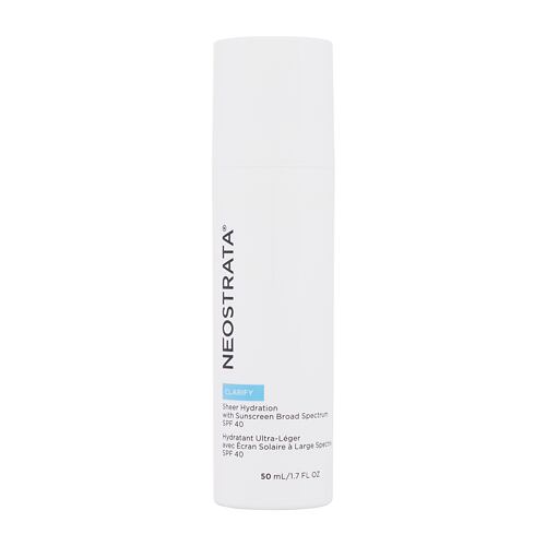 Dnevna krema za obraz NeoStrata Clarify Sheer Hydration SPF40 50 ml