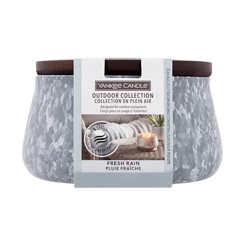 Dišeča svečka Yankee Candle Outdoor Collection Fresh Rain 283 g