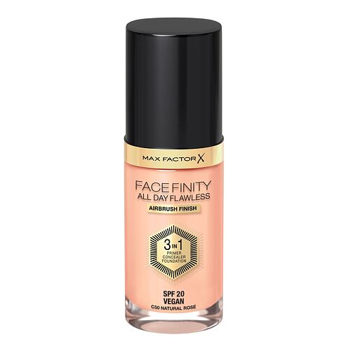 Puder Max Factor Facefinity All Day Flawless SPF20 30 ml C50 Natural Rose