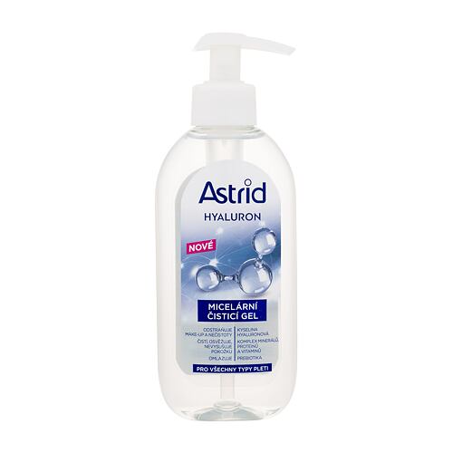 Čistilni gel Astrid Hyaluron Micellar Cleansing Gel 200 ml