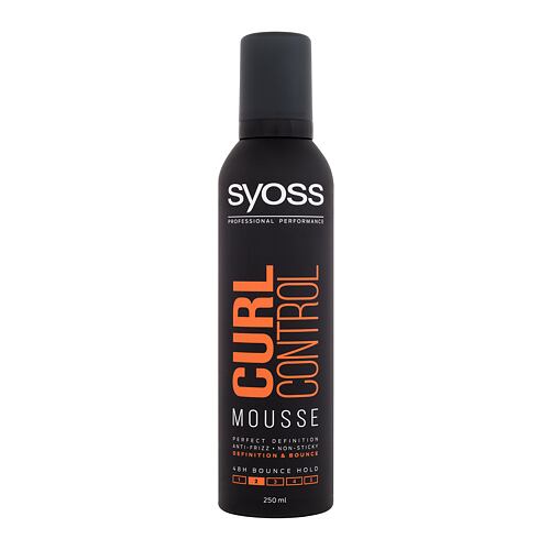 Oblikovanje pričeske Syoss Curl Control Mousse 250 ml