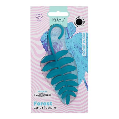 Osvežilci za vozilo Mr&Mrs Fragrance Forest Fern Tile Blue 1 kos