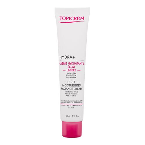 Dnevna krema za obraz Topicrem HYDRA+ Light Moisturizing Radiance Cream 40 ml