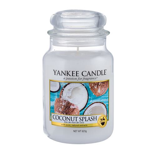 Dišeča svečka Yankee Candle Coconut Splash 623 g poškodovana embalaža