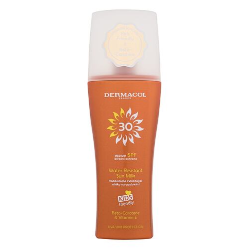 Zaščita pred soncem za telo Dermacol Sun Water Resistant Sun Milk SPF30 200 ml