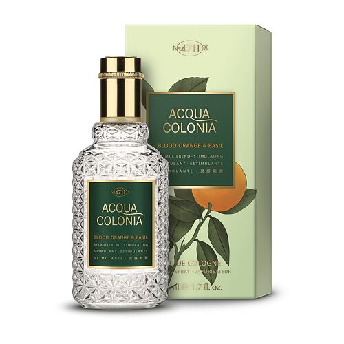 Kolonjska voda 4711 Acqua Colonia Blood Orange & Basil 50 ml