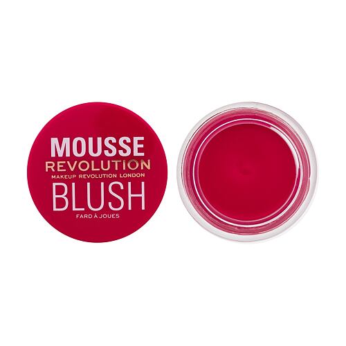 Rdečilo za obraz Makeup Revolution London Mousse Blush 6 g Juicy Fuchsia Pink