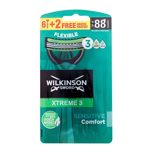 Brivnik Wilkinson Sword Xtreme 3 Sensitive Comfort 8 kos