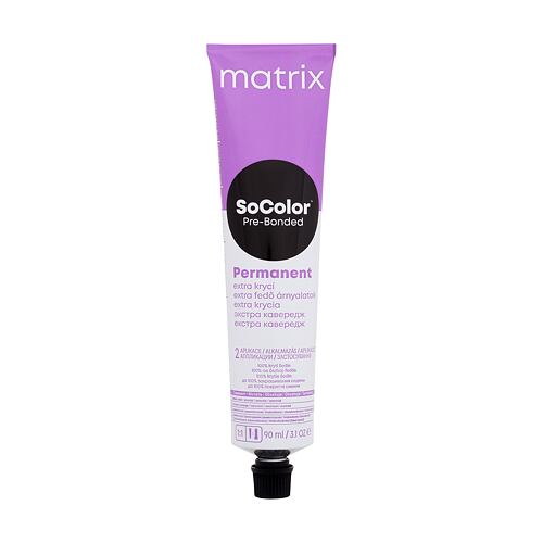 Barva za lase Matrix SoColor Pre-Bonded Permanent Extra Coverage Hair Color 90 ml 506NV