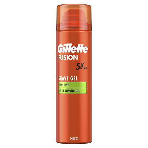 Gel za britje Gillette Fusion Sensitive Shave Gel 200 ml