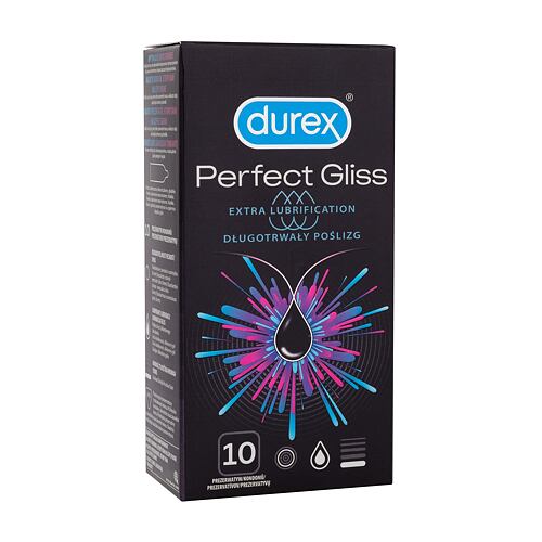 Kondomi Durex Perfect Gliss 10 kos