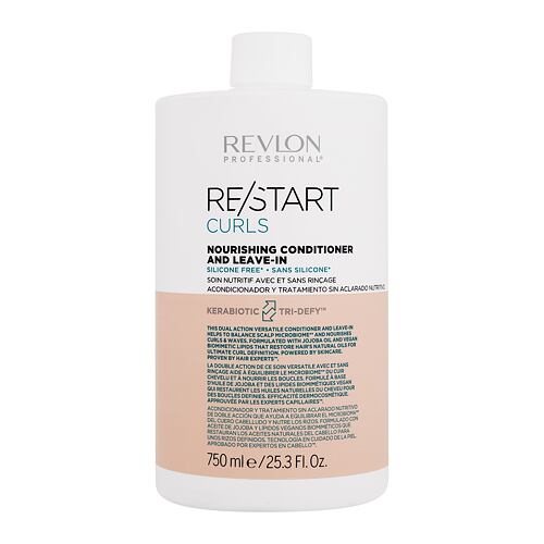 Balzam za lase Revlon Professional Re/Start Curls Nourishing Conditioner and Leave-In 750 ml