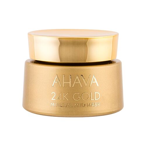 Maska za obraz AHAVA 24K Gold Mineral Mud Mask 50 ml