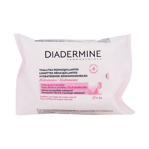 Čistilni robčki Diadermine Hydrating Cleansing Wipes 25 kos