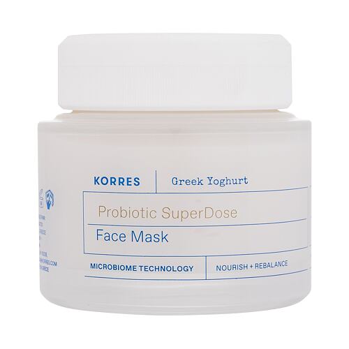 Maska za obraz Korres Greek Yoghurt Probiotic SuperDose Face Mask 100 ml