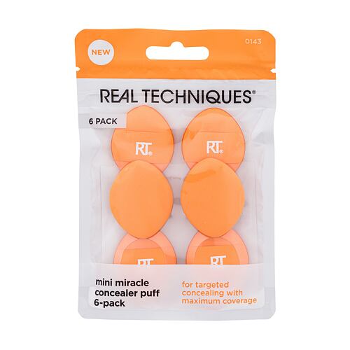 Aplikator za ličenje Real Techniques Mini Miracle Concealer Puff 1 pakiranje