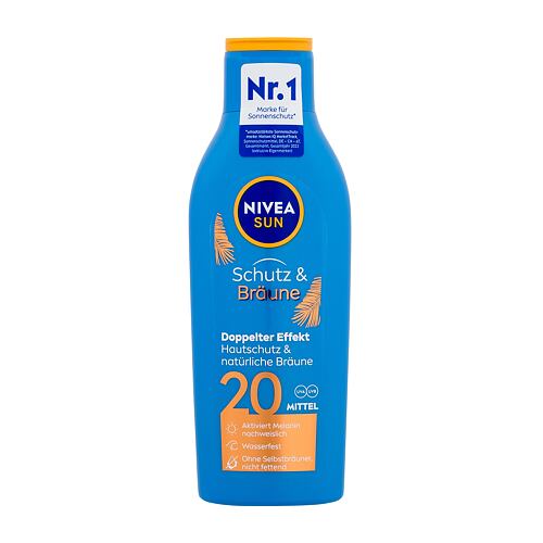 Zaščita pred soncem za telo Nivea Sun Protect & Bronze Sun Lotion SPF20 200 ml