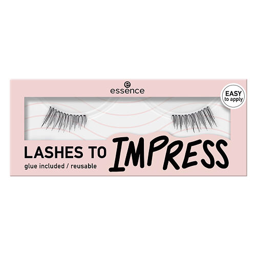 Umetne trepalnice Essence Lashes To Impress 03 Half Lashes 1 kos