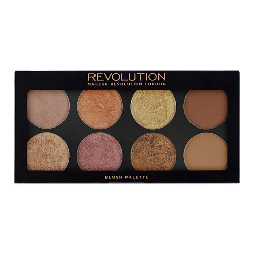 Rdečilo za obraz Makeup Revolution London Ultra Blush Palette 13 g Golden Sugar 2