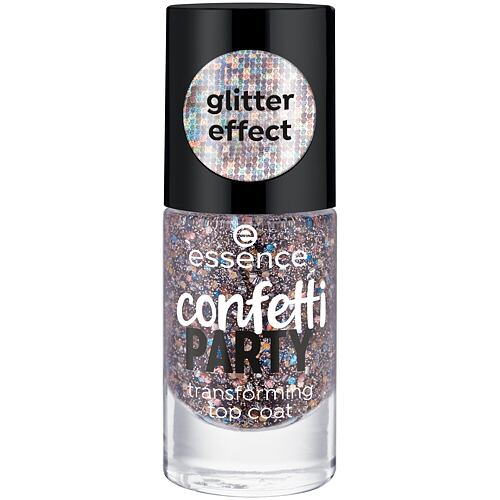 Lak za nohte Essence Confetti Party Transforming Top Coat 8 ml