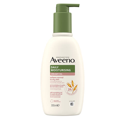 Krema za telo Aveeno Daily Moisturising Creamy Oil 300 ml