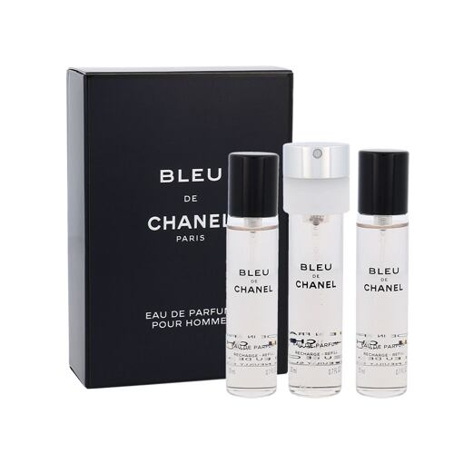 Parfumska voda Chanel Bleu de Chanel polnilo 3x 20 ml 60 ml