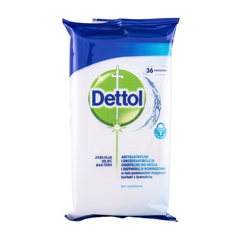 Antibakterijska sredstva Dettol Antibacterial Cleansing Surface Wipes Original 36 kos