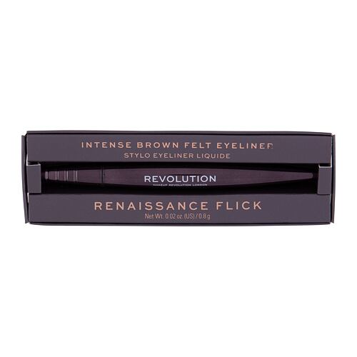 Črtalo za oči Makeup Revolution London Renaissance Flick 0,8 g Brown