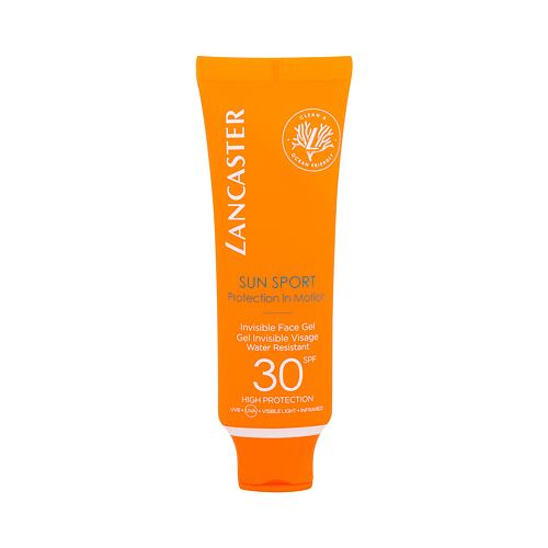 Zaščita pred soncem za obraz Lancaster Sun Sport Invisible Face Gel SPF30 50 ml