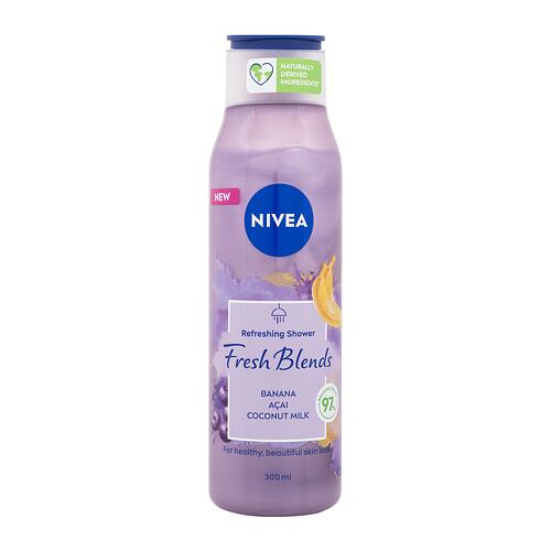 Gel za prhanje Nivea Fresh Blends Banana & Acai Refreshing Shower 300 ml