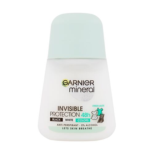 Antiperspirant Garnier Mineral Invisible Protection Fresh Aloe 48h 50 ml