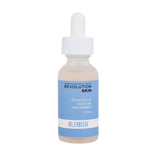 Serum za obraz Revolution Skincare Blemish 2% Salicylic Acid & 5% Niacinamide Serum 30 ml