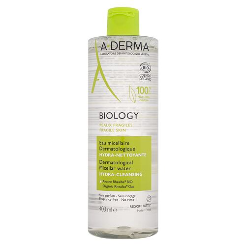 Micelarna vodica A-Derma Biology Dermatological Micellar Water Hydra-Cleansing 400 ml