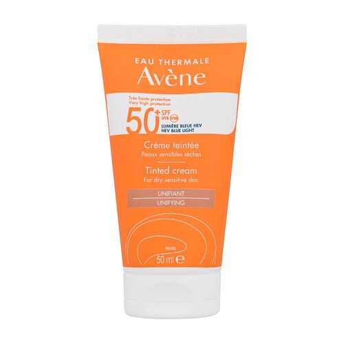 Zaščita pred soncem za obraz Avene Sun Tinted Cream SPF50+ 50 ml