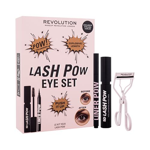 Maskara Makeup Revolution London Lash Pow Eye Set 12,2 ml Super Black poškodovana škatla Seti