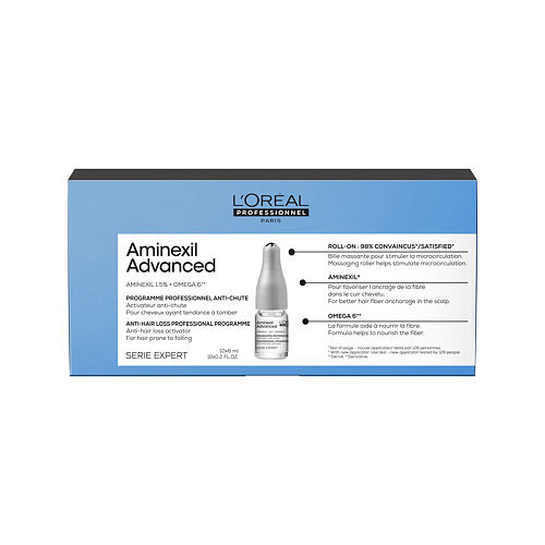 Izdelek proti izpadanju las L'Oréal Professionnel Aminexil Advanced Professional Programme 10x6 ml