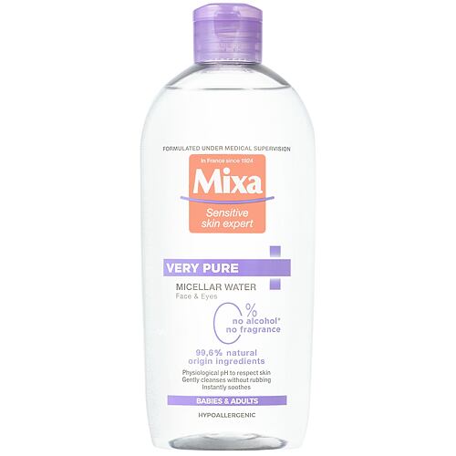 Micelarna vodica Mixa Micellar Water Very Pure 400 ml