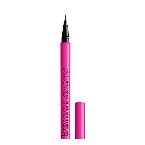 Črtalo za oči NYX Professional Makeup Jumbo Lash! 2in1 Liner & Lash Adhesive 1 ml 01 Black