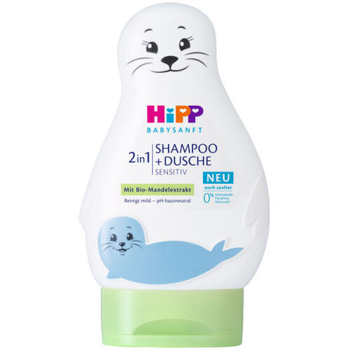 Gel za prhanje Hipp Babysanft 2in1 Shampoo + Shower 200 ml