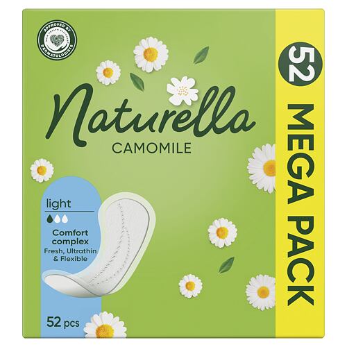 Ščitniki perila  Naturella Camomile Light 52 kos