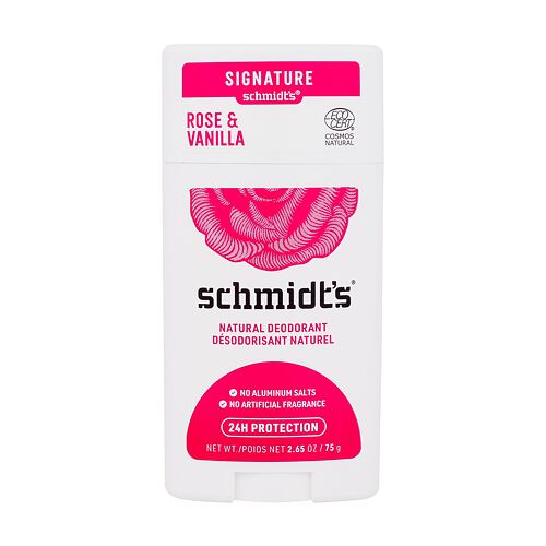 Deodorant schmidt's Rose & Vanilla Natural Deodorant 75 g