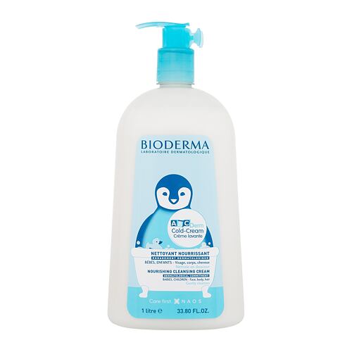 Krema za prhanje BIODERMA ABCDerm Cold-Cream Nourishing Cleansing Cream 1000 ml