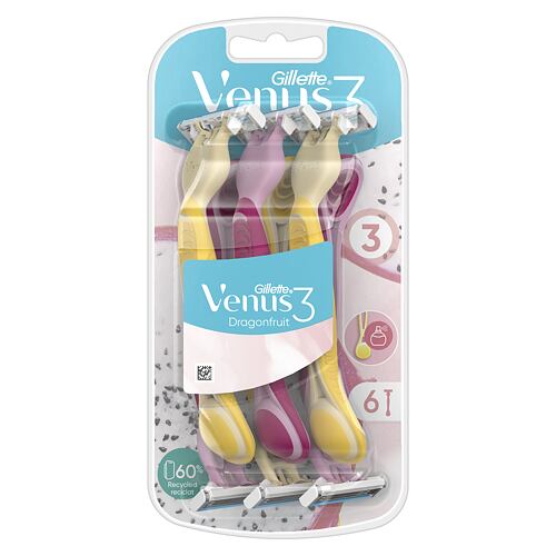 Brivnik Gillette Venus3 Dragonfruit 6 kos