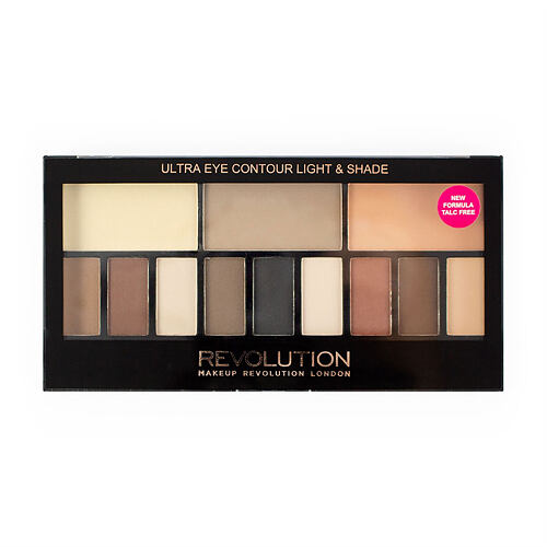 Senčilo za oči Makeup Revolution London Ultra Eye Contour Light & Shade 14 g