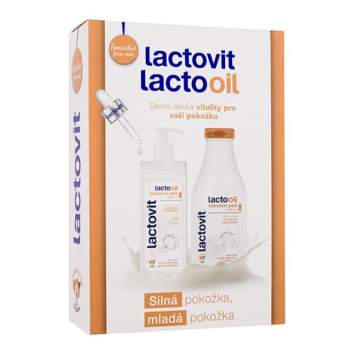 Losjon za telo Lactovit LactoOil Intensive Care Kit 400 ml Seti