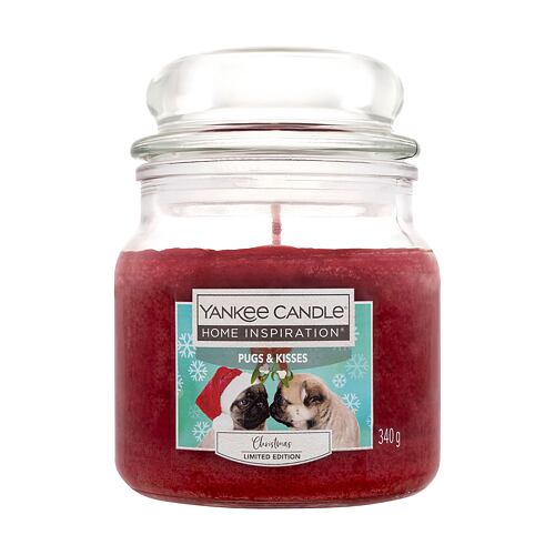 Dišeča svečka Yankee Candle Home Inspiration Pugs & Kisses Christmas Limited Edition 340 g